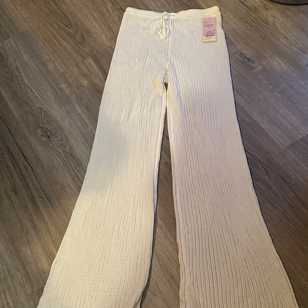 Wild Fable Kids Textured Cream Pants